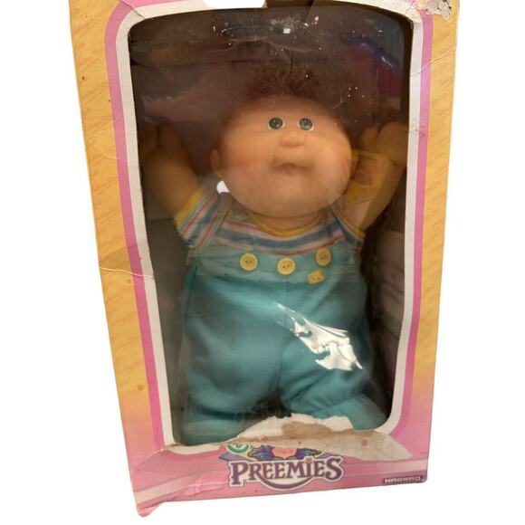 1989 Hasbro Cabbage Patch Kids First Preemies Richard Esmond Boy Dimples - Picture 2 of 14